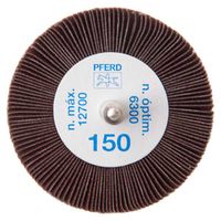 flap wheel 80 grit - 6mm stem 60mm diameter 30mm width