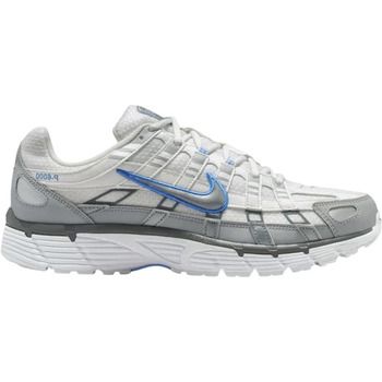 Nike Deportivas Moda P-6000 White Metallic Silver Blue para mujer