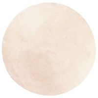 alfombra de pelo corto suave lavable huarte beige o 120 cm vidaxl