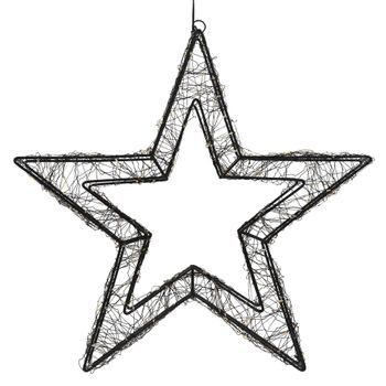 Estrella De Navidad Led Decorativa Colgante 38 Cm, Con Temporizador