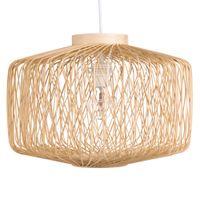 lampara de techo de bambu trenzado o44 cm
