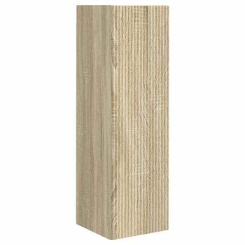 Mueble De Tv Montado En La Pared 30 X 31 X 100 Cm Sonoma Vidaxl
