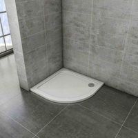 plato de ducha semicircular 90x90x3cm antideslizante gelcoat aica