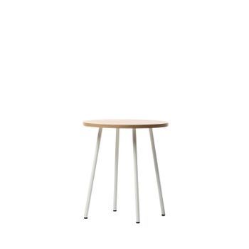 Mesa Auxiliar Melamina Klast Home Nórdico 45 X 50 Cm - Natural