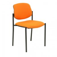 piqueras y crespo villalgordo silla fija bali naranja chasis negro