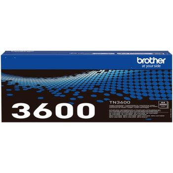 Tóner Original Brother TN3600 Negro