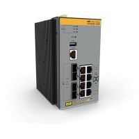conmutador gestionado l3 allied telesis at-ie340-12gp-80 gigabit ethernet poe