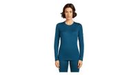 camiseta interior mujer icebreaker merino 260 tech azul