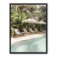cuadro poolside serenity