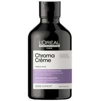 L'Oreal Professionnel SERIE EXPERT Chroma Creme Yellow-Tones Neutralizing Cream Shampoo for Blondes to Platinum Blondes 300ml