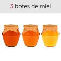 pack de mieles artesanas eucalipto azahar y romero