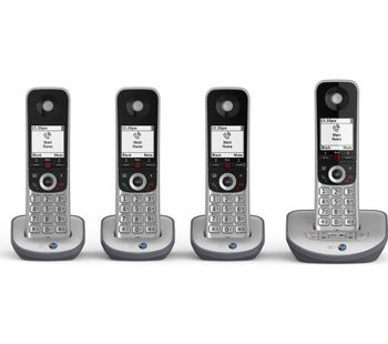 BT Advanced 1Z Cordless Phone - Quad Handsets