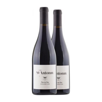 Saint-antonin Vino Tinto Plan De Dieu Côtes 75 Cl 15.5% Vol. (pack De 2 Unidades)