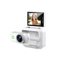 camara mini vlogging klack magnetica 1080p pantalla abatible wifi