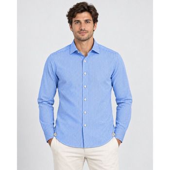 Bastoncino Camisa manga larga Simo Stripe para hombre