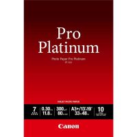papel fotografico canon pro platinum a3 10 hojas 300 g