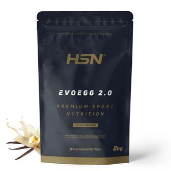Albúmina De Huevo En Polvo De Hsn Evoegg 2.0 | Sabor Vainilla 2 Kg = 67 Tomas Por Envase | Proteína De Claras Deshidratadas De Gallinas No Enjauladas | No-gmo, Vegetariano, Sin Lactosa