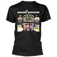 naked raygun camiseta throb throb para hombre