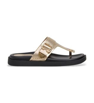 Pepe Jeans para mujer. PLS900023 Sandalias Sade Urban dorado (40), Plano, Ninguno, Casual