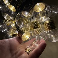 30 solar string bulbs warm white - rowan