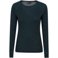 mountain warehouse camiseta manga larga merino ii para mujer
