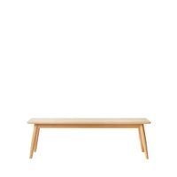 banco de madera l150cm - madera clara