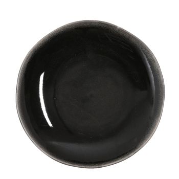 Plato tabo negro  h3xb26.5xl26.5cm