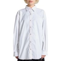 vans camisa manga larga gillian graphic button para hombre