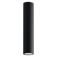 lampara de techo negro acero alt 30 cm
