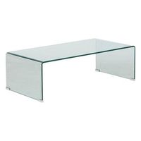 mesa de centro transparente lenia 110x55x38cm