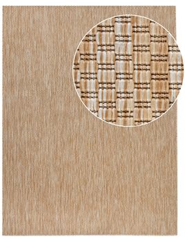 Alfombras de interior y exterior Venezia natural 140x200 cm