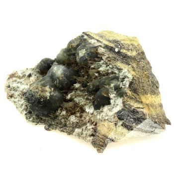 Prehnita - Natural Pierre De Francia, St Christophe -en -oisans - Cristal Verde Oliva, Litoterapia, Curación Emocional | 1305.0 Ct - Certificado De