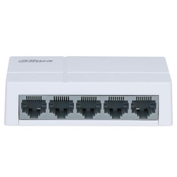 Dahua Technology DH-PFS3005-5ET-L Switch no Gestionado L2 de 5 Puertos Fast Ethernet Blanco