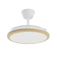 ventilador techo dc 3 palas blanco veranoinvierno o89cm