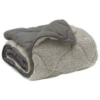 edredon de verano 220 x 260 cm verano gris claro transpirable vidaxl