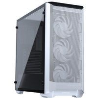 phanteks eclipse p400a rgb atx mid-tower pc case - white white
