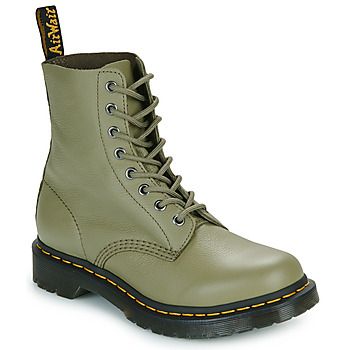 Dr. Martens Botines 1460 Pascal Muted Olive Virginia para mujer