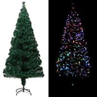 arbol de navidad  decoraciones de navidad artificial y soporte verde fibra optica 180 cm cfw356947
