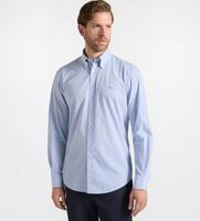 harmont  blaine para hombre crr074013435b camisa micro rayas azul claro xl casual algodon manga larga
