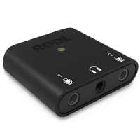 rode ai-micro interfaz de audio compacta de doble canal 24 bits 48 khz negro