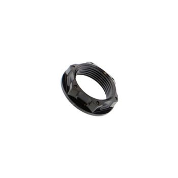 Tuerca de husillo de rueda M25x1.5 llave 30mm titan negro
