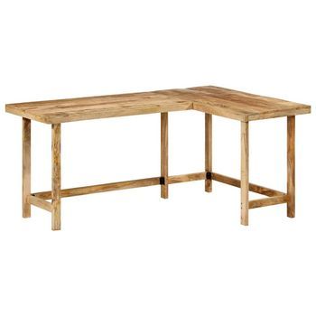 Escritorio Madera Maciza Mango 165x110x75 Cm Vidaxl