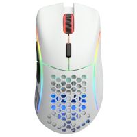 raton glorious gaming inalambrico 19000 dpi 6 botones blanco