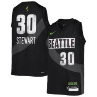 camiseta breanna stewart wnba seattle storm rebel edition nike swingman junior