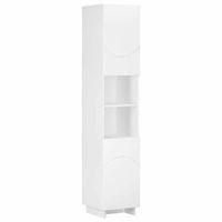armario de bano blanco 365 x 38 x 180 cm madera de ingenieria vidaxl