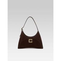 carel paris bolso bolsos de mano place de la concorde cuero marron para mujer