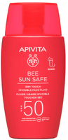 apivita bee sun safe fluido facial invisible toque seco spf50 50 ml