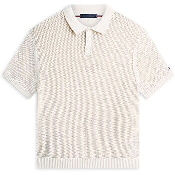 Tommy Hilfiger Polo Open Knit Ss para hombre