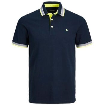 Jack & Jones Polo 12136668 PAULOS-NAVY BLAZER NEON para hombre