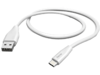 cable usb a usb-c - hama 00201596 20 usb-a usb-c 15m universal 18w 480 mbits blanco